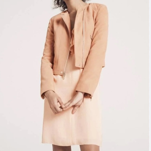 rag & bone “Hollander” Moto Style Suede Jacket - Picture 1 of 16